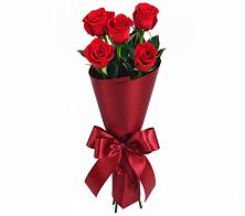 Букет 5 Красных роз Эдлесс Лав в Красном Сулине