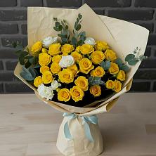 Букет цветов из:  Розы в Красном Сулине