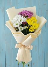 Букет цветов из:  Хризантемы в Красном Сулине