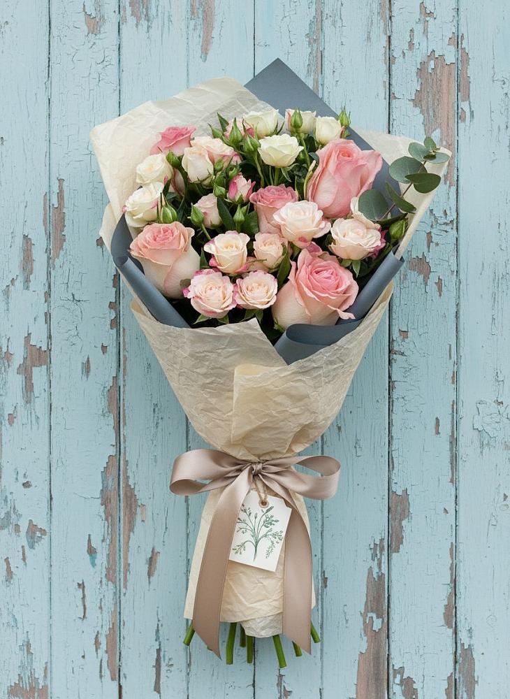 Букет цветов из: Розы в Красном Сулине