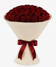 Букет 101 Бордовая роза Блэк Бакарра в Красном Сулине
