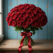 Букет Красные розы Блэк Меджик в Красном Сулине