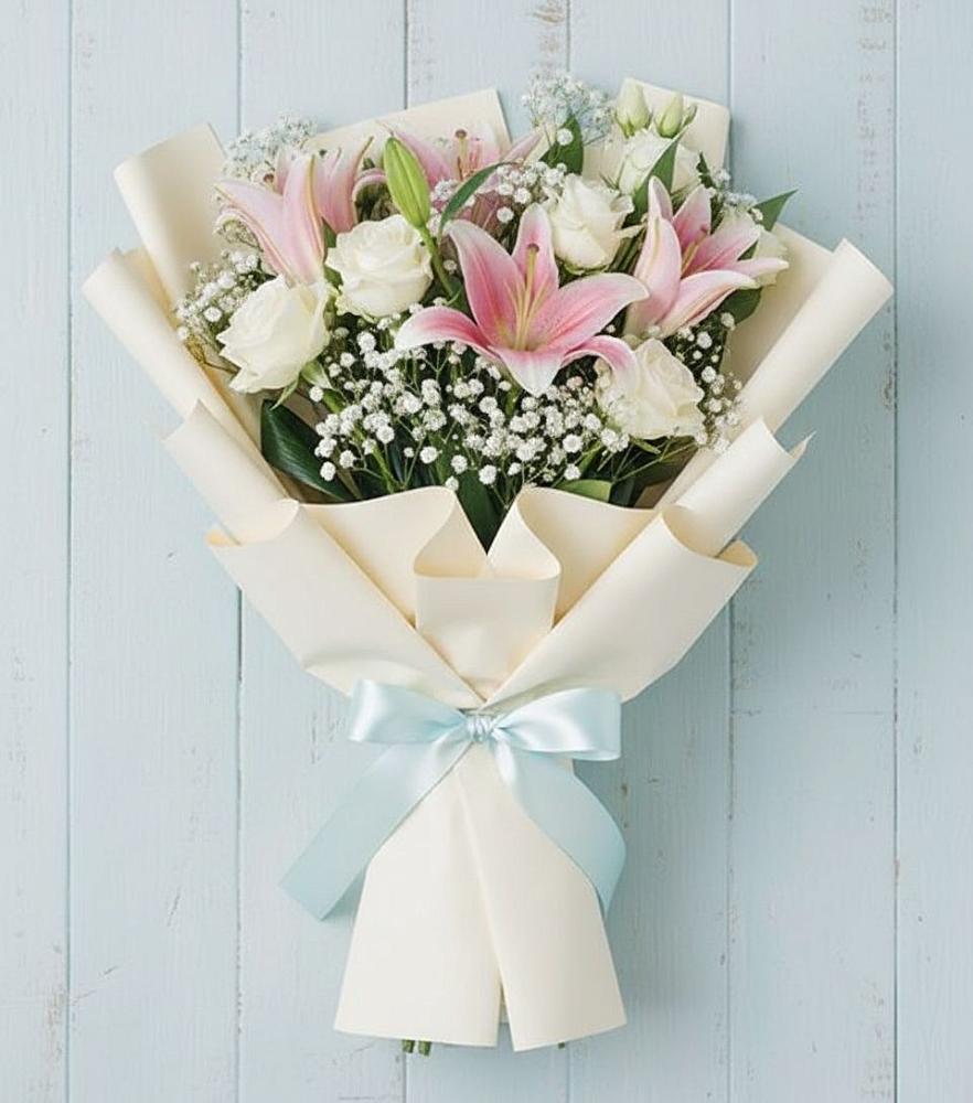 Букет цветов из: Лилии в Красном Сулине