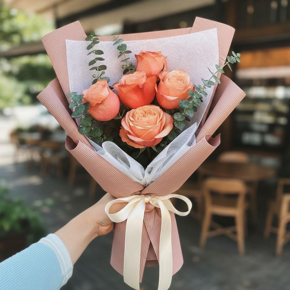 Букет цветов из: Розы в Красном Сулине