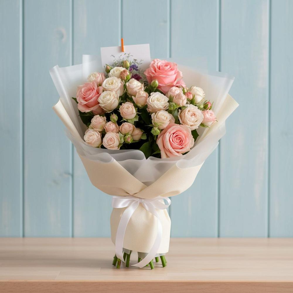 Букет цветов из: Розы в Красном Сулине