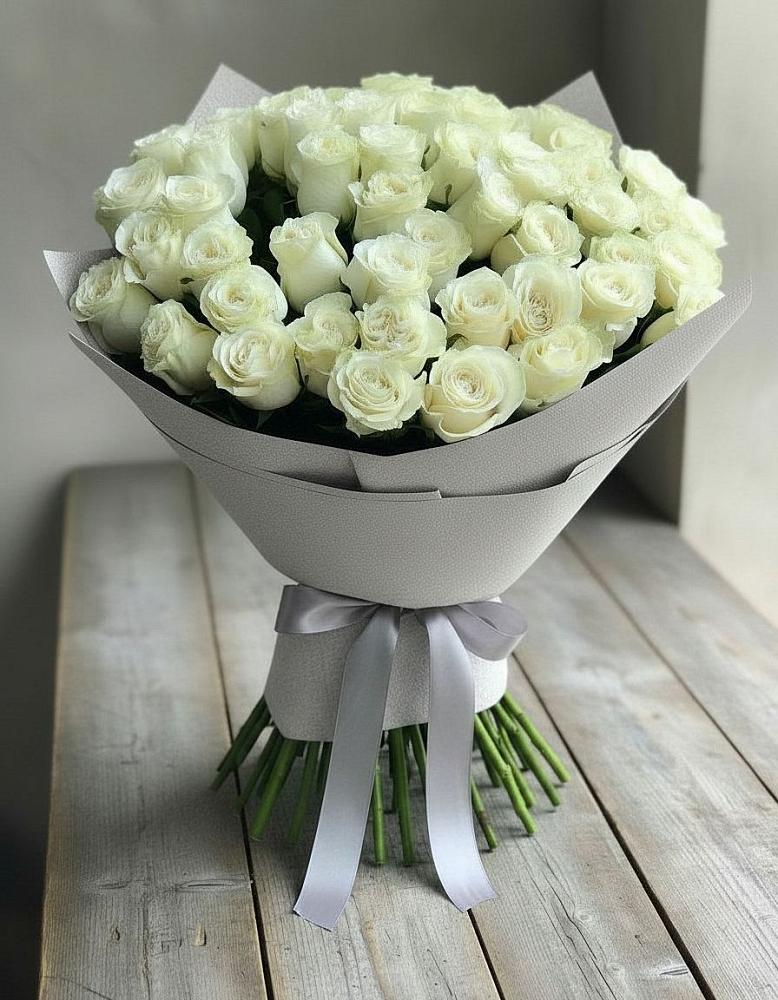 Букет 35 Белых роз в Красном Сулине