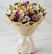 Букет цветов из:  Альстромерии в Красном Сулине