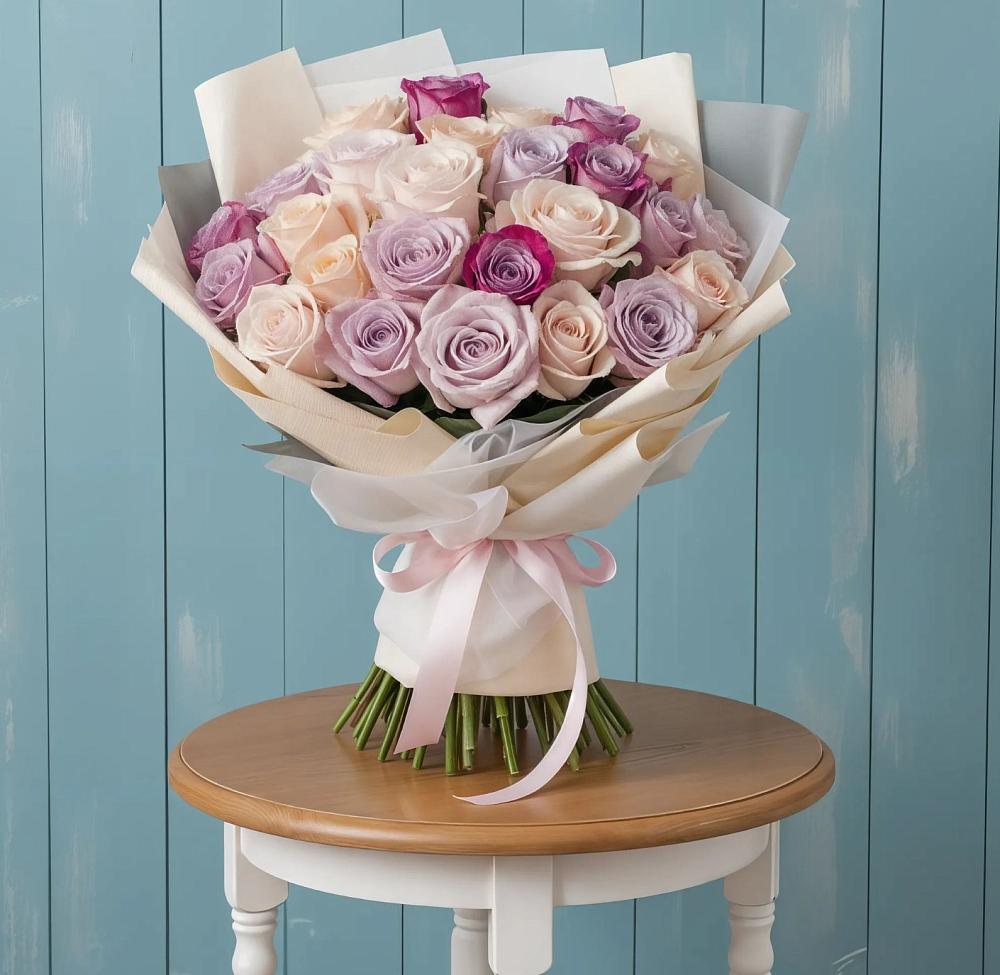 Букет цветов из: Розы в Красном Сулине