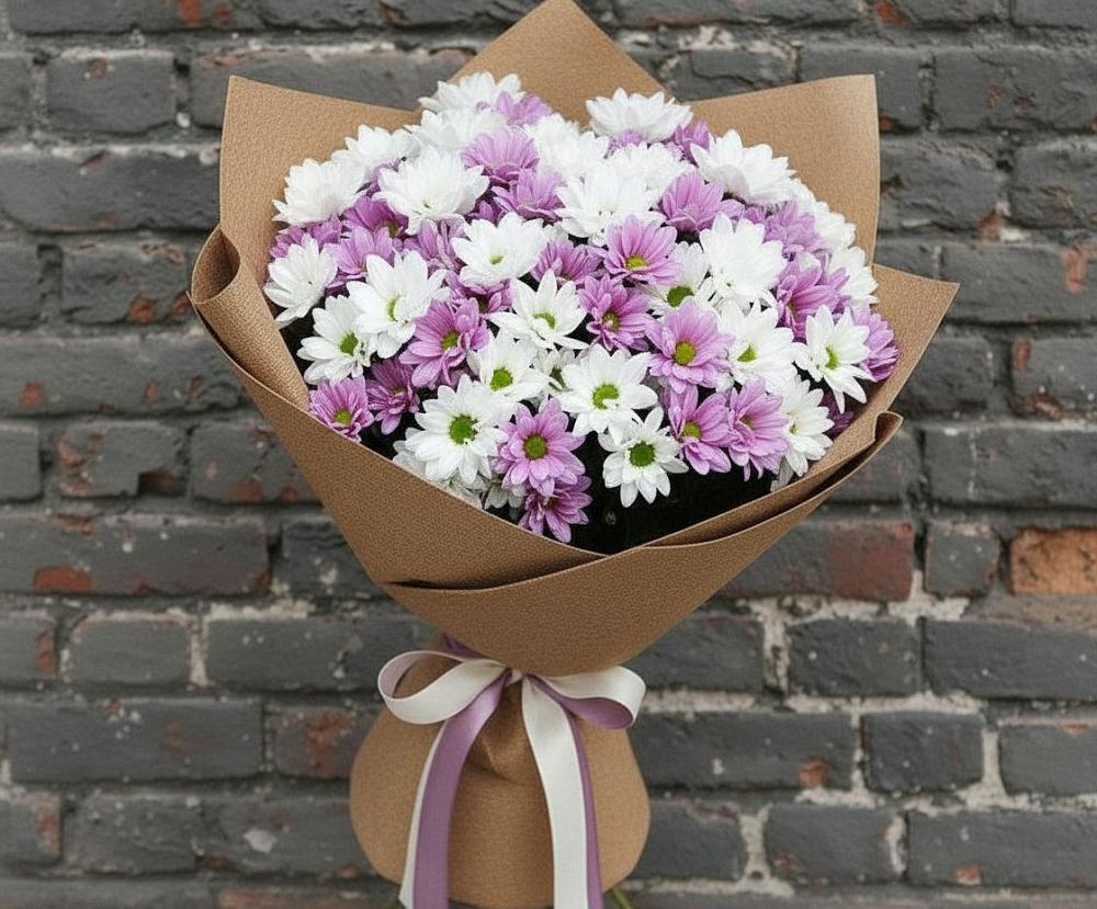 Букет цветов из: Хризантемы в Красном Сулине