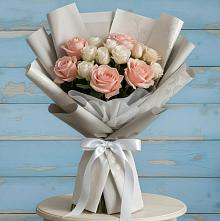 Букет цветов из:  Розы #REPLACE_PRED# Красном Сулине