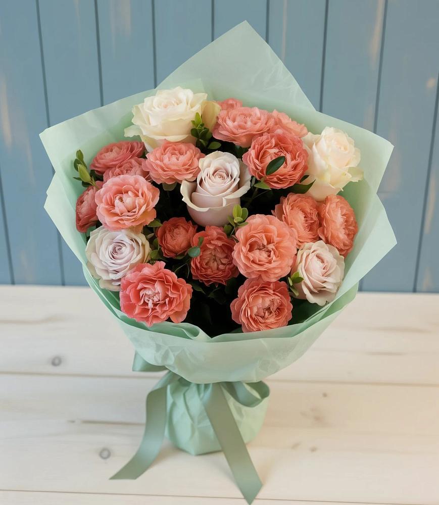 Букет цветов из: Розы в Красном Сулине