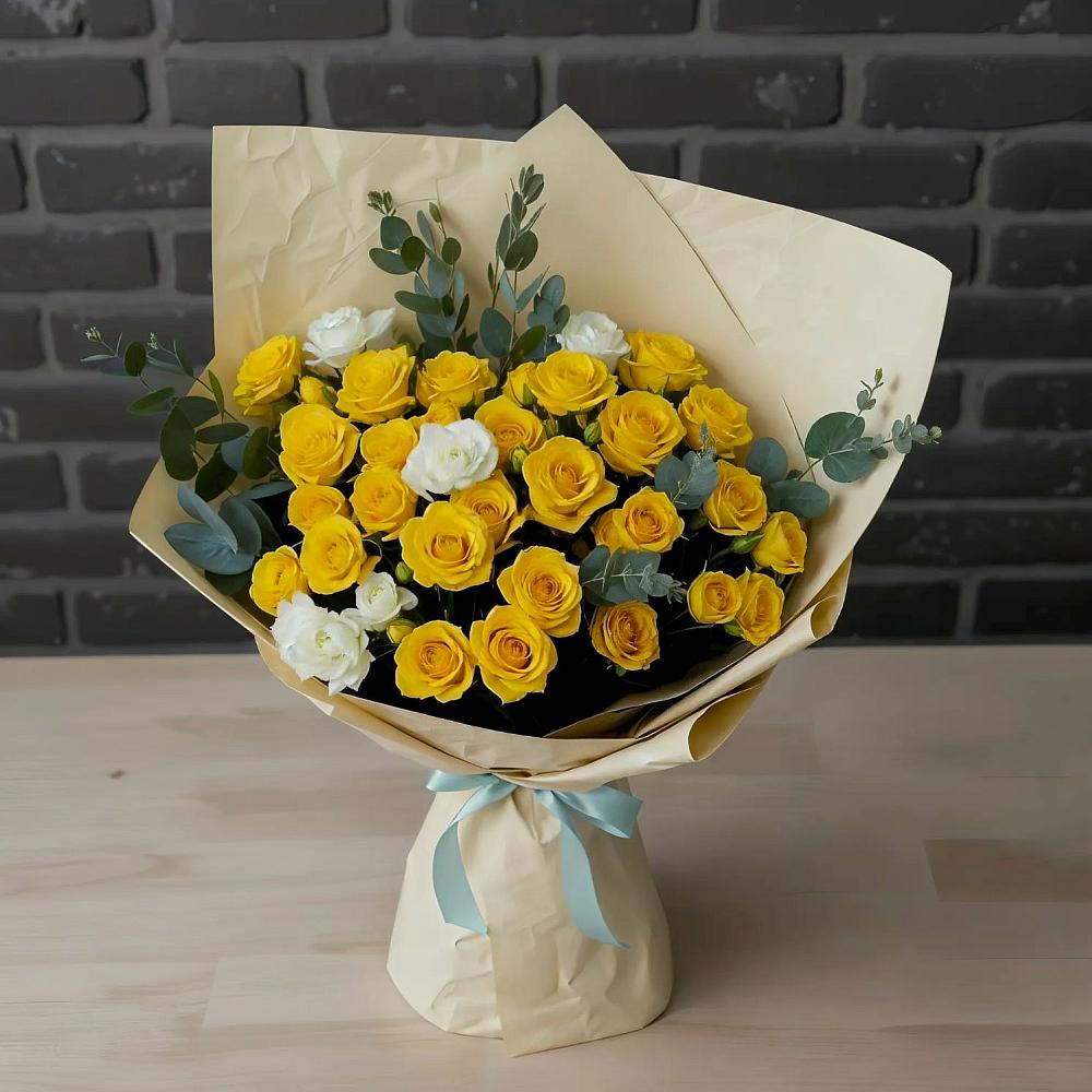 Букет цветов из: Розы в Красном Сулине