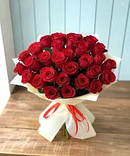 Букет 29 Красных роз в Красном Сулине