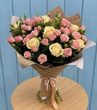 Букет цветов из:  Розы в Красном Сулине