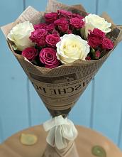 Букет цветов из:  Розы в Красном Сулине