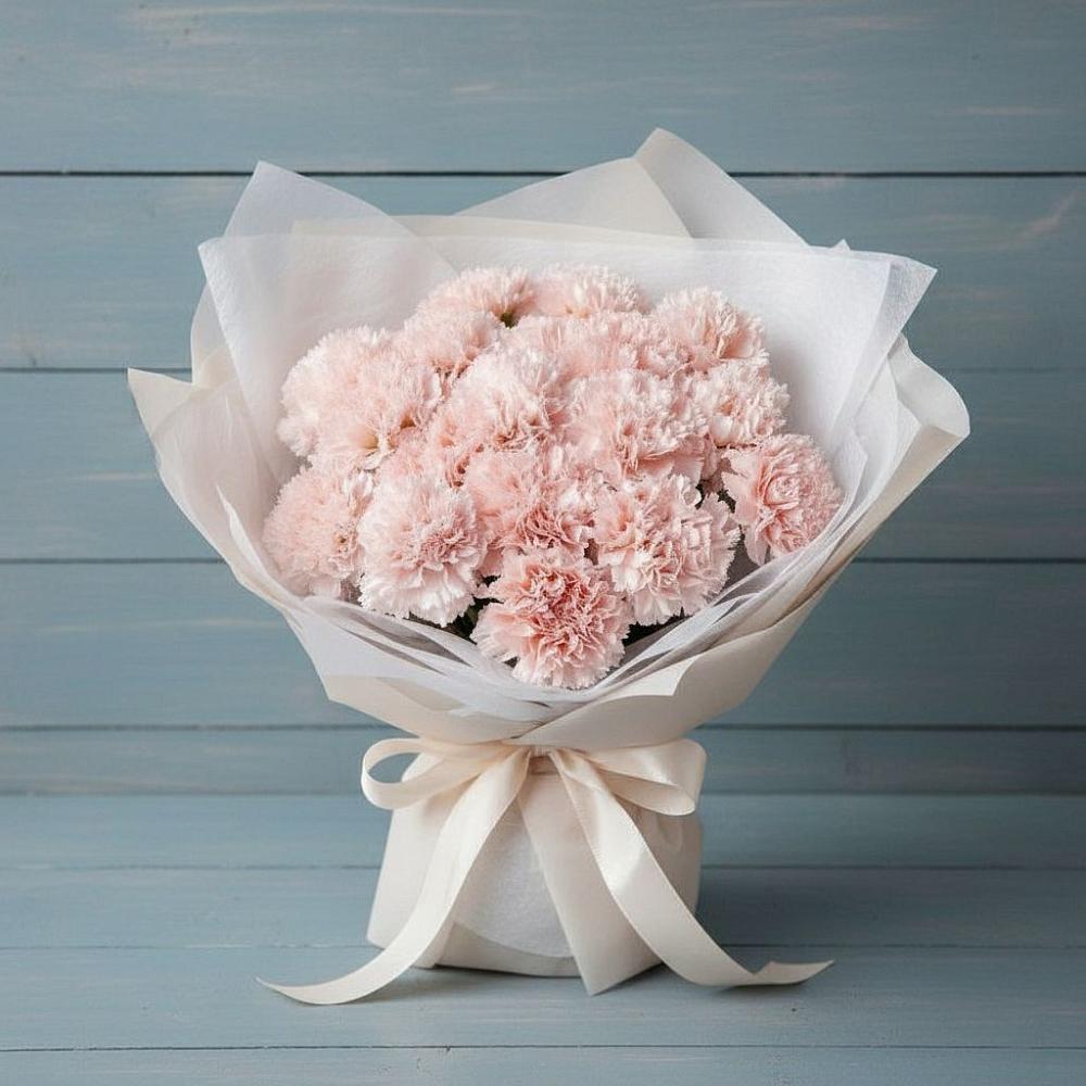 Букет цветов из: Гвоздики в Красном Сулине