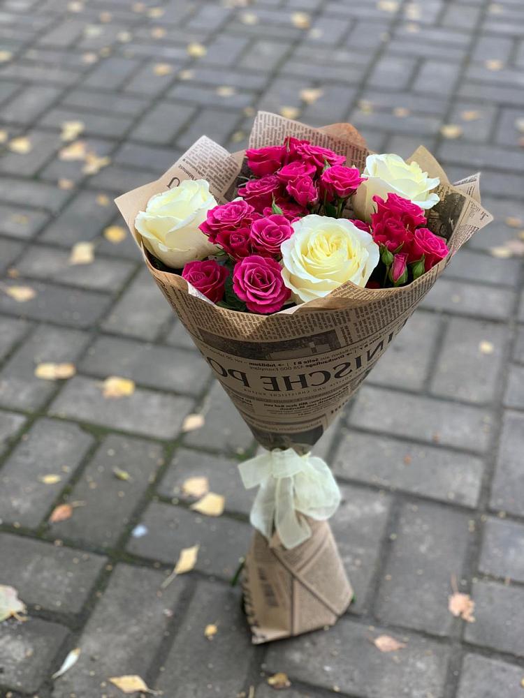 Букет цветов из: Розы в Красном Сулине