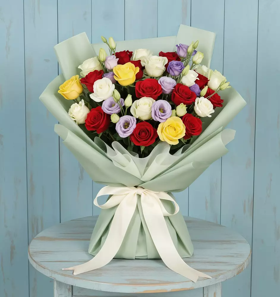 Букет цветов из: Розы в Красном Сулине