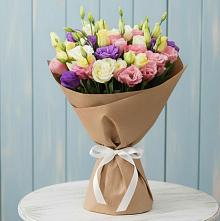 Букет цветов из:  Лизиантусы в Красном Сулине