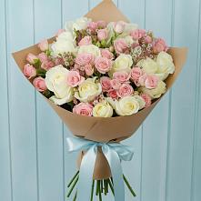 Букет цветов из:  Розы в Красном Сулине